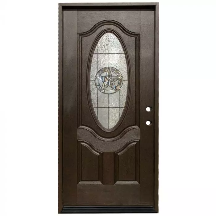 Oval Fiberglass Front Door