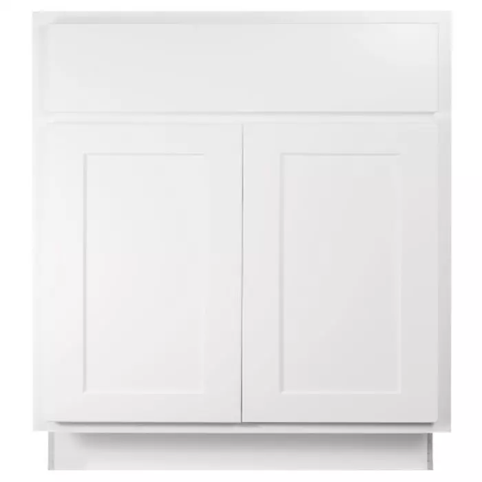 Sink Base Cabinet - Pure White