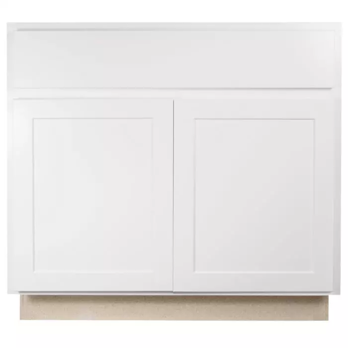 Bellevue 36in White Stackable Cabinet