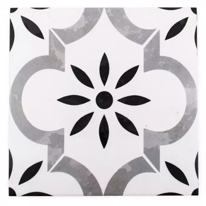 Patterned Tiles: Porcelain and Encaustic Cement