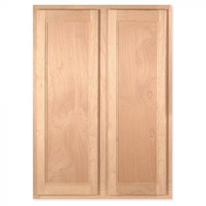Wall 30 X 42 Unfinished Alder Kitchen Cabinet Seconds And Surplus