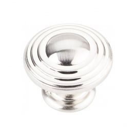 #5 Ring Cabinet Knob - Satin Nickel