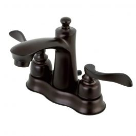 Kingston Brass NuWave French Centerset Lavatory Faucet - Oil Rubbed Bronze