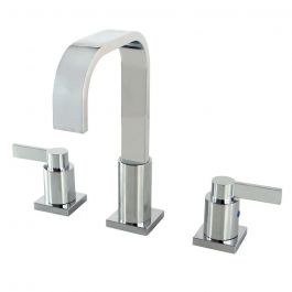 Kingston Brass Nuvo Fusion Widespread Lavatory Faucet - Polished Chrome