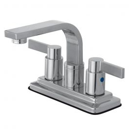Kingston Brass NuvoFusion Centerset Lavatory Faucet - Polished Chrome