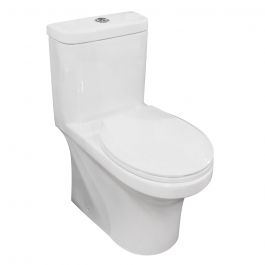 Noemi Round White Toilet