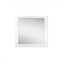 White Framed Mirror 36" x 32"