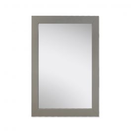 Gray Framed Mirror 48" x 32"