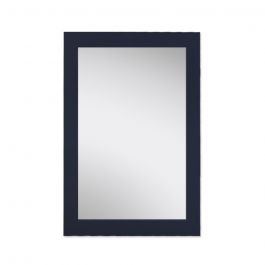 Navy Framed Mirror 48" x 32"
