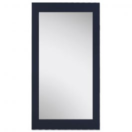 Navy Framed Mirror 60" x 32"