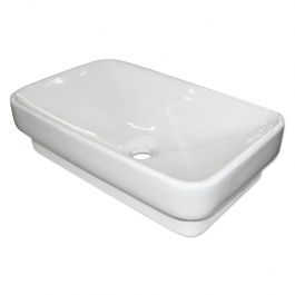 Harper Porcelain Vessel Sink VB402 - White