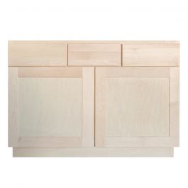 Vanity Base 48" Jamestown Unfinished Kitchen Cabinet