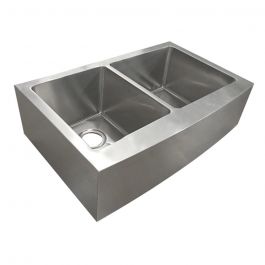ZS-FH04 Farmhouse 50/50 Undermount Stainless Steel Sink