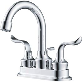 Brookfield Hi Spout Lavatory Faucet, Brushed Nickel