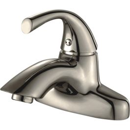 Single Lever Handle Bath Faucet w/Pop-Up, Brushed Nickel