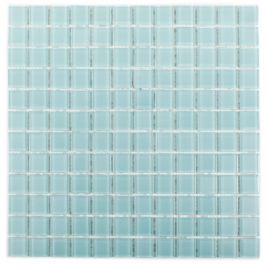 Whisper Blue 11" x 11" Glass Mosaic Tile