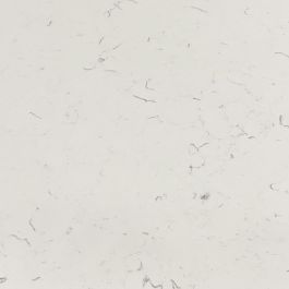 Bianco Carrara 110" Prefabricated Quartz Kitchen Countertop
