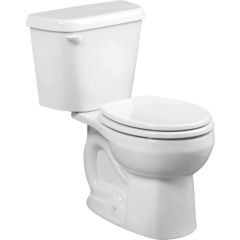 American Standard Colony White Round Bowl 1.28 GPF Toilet-to-Go