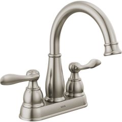 Delta Brushed Nickel 2-Handle Bathroom Faucet