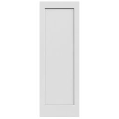 Solid Core Primed 1 Panel 28" Shaker Interior Door