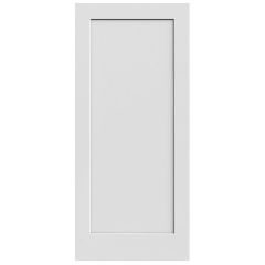 Solid Core Primed 1 Panel 36" Shaker Interior Door