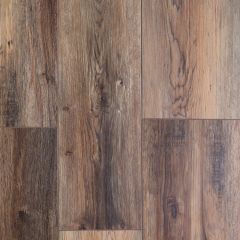 Ultimate Carriage Hickory 6mm SPC Vinyl Flooring w/Pad