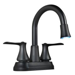 Homewerks LED Lavatory Faucet - Matte Black