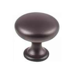 #38 Round Cabinet Knob - Dark Bronze