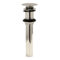 Push-Style Pop-Up Assembly w/o Overflow - Satin Nickel
