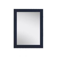Navy Framed Mirror 24" x 32"