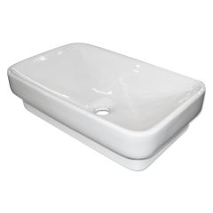 Harper Porcelain Vessel Sink VB402 - White