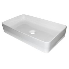 Manuscript Porcelain Vessel Sink VB405 - White