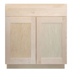 Vanity Base 30" Jamestown Unfinished Kitchen Cabinet