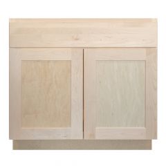 Vanity Base 36" Jamestown Unfinished Kitchen Cabinet