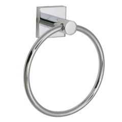 Emory Towel Ring - Polished Chrome