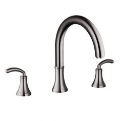 YP57RT Two Handle Widespread Tub Faucet - Brushed Nickel
