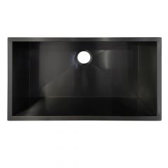 ZS-9300 Zero Radius Undermount Black Sink