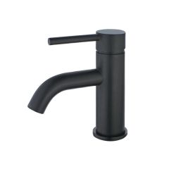 Concord Single-Handle Bathroom Faucet with Push Pop-Up, Matte Black
