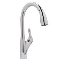 Huntington Brass Muir Pull-Down Kitchen Faucet - Polished Chrome