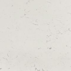 Bianco Carrara 110" Prefabricated Quartz Kitchen Countertop