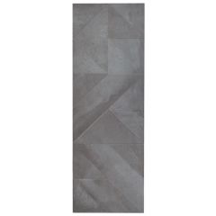 Delice Carbon 10" x 30" Ceramic Wall Tile