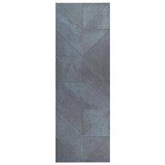 Decor Fold Ceramic Navy 10" x 30" Ceramic Wall Tile